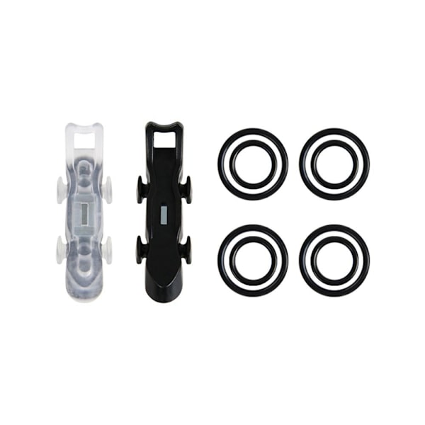 1 set magnetisk krok Secure Keeps Lures Hållare VIT VIT White