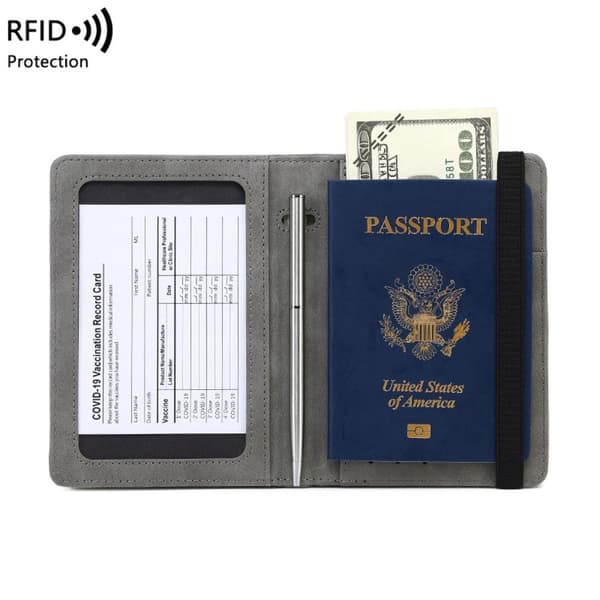 RFID- cover Passiklipsi HARMAA grey