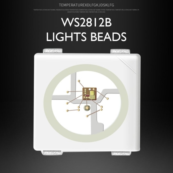 100 st WS2812B Lights Beads LED COB Chip ljusemitterande dioder
