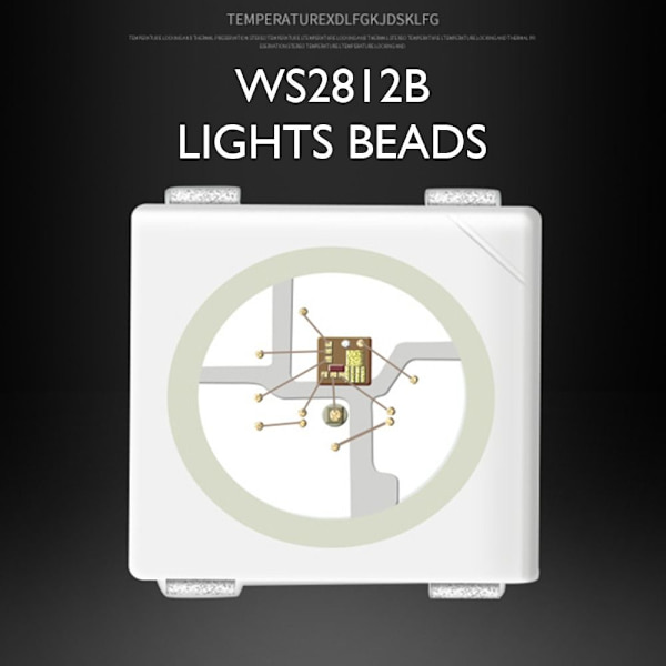 100 stk WS2812B Lights Beads LED COB Chip lysemitterende dioder