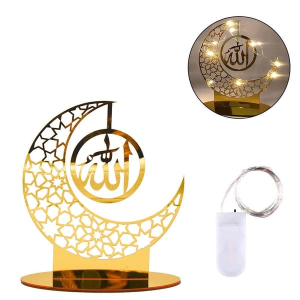 Eid Mubarak Pynt Ramadan Dekoration 8 8