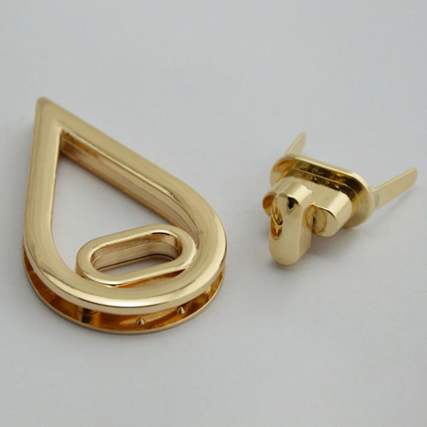 Vrid Lås Twist Locks GULD 2ST 2ST gold 2pcs-2pcs