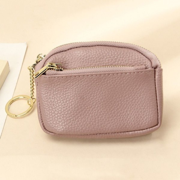 Mini lommebok for kvinner med glidelås ROSA Pink