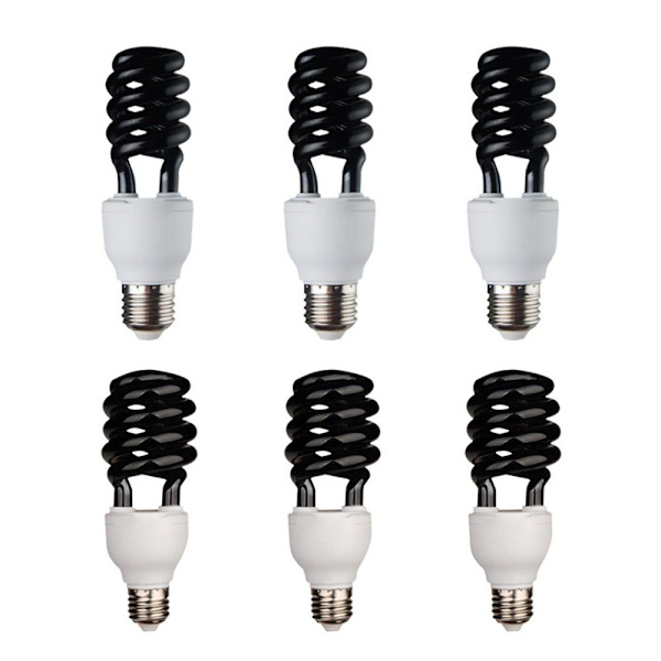 UV Sort Lys Spiral LED lys 40W 40W 40W