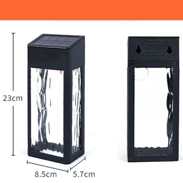 Solcellelys Utendørs Led Vegglys 5w Ip65