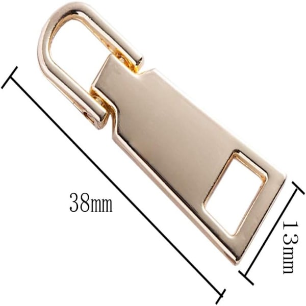Avtakbart glidelåshode Bytt ut Pull Lock Universal glidelås