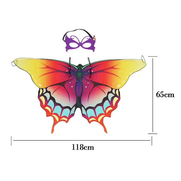 Butterfly Wings -huivi Butterfly-huivi 7 7 7