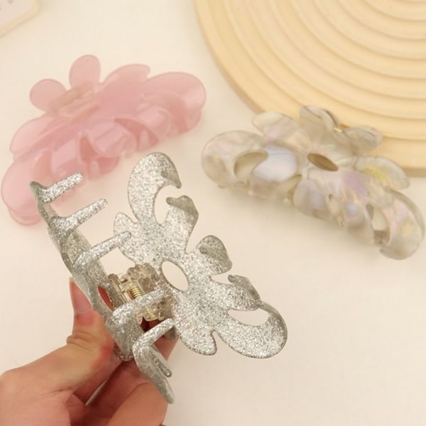 Big Hair Claw Clips Hårnål ROSA Pink