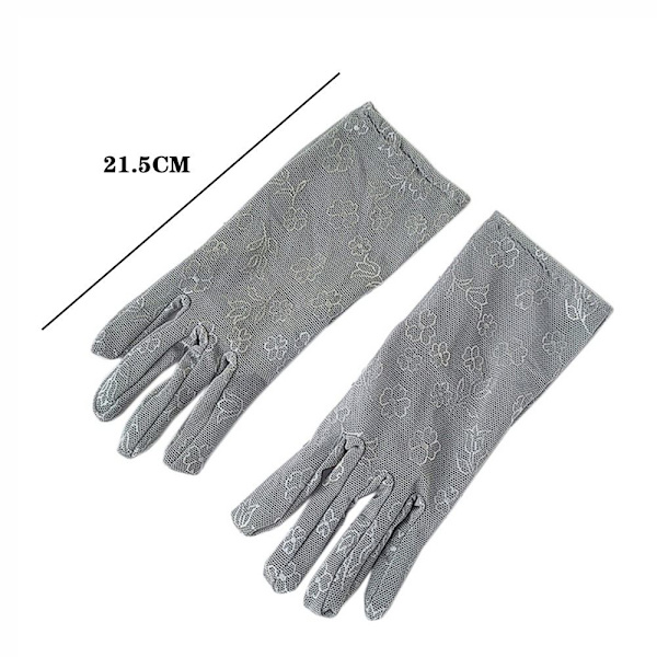 Sun Protection Gloves Short Gloves MUSTA black