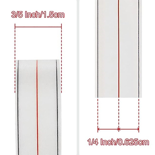 Diagonal sømbånd Syning Rippingstape 6STK 6STK 6pcs