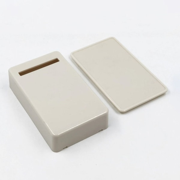1/2 st Elektronisk projektlåda Vattentät cover Project VIT White 2pcs-2pcs