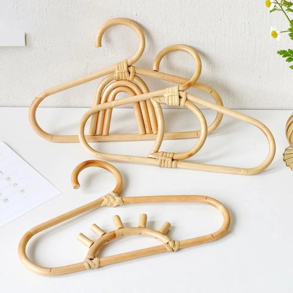 Rattan Hanger Organizer Rack RAINBOW RAINBOW rainbow