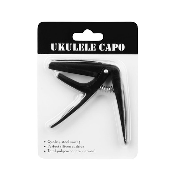2 Stk Special Tone Sandhi Clip Ukulele Transfer Clamp SORT Black
