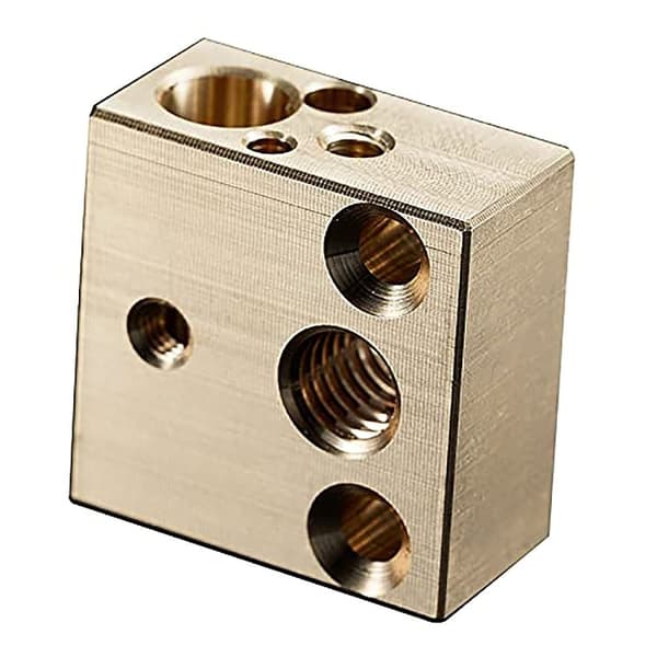 3D Printer Heater Block Messing CR-10