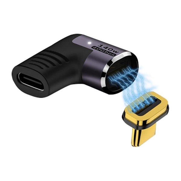 Magnetisk Type-C konverter USB 4.0 140W