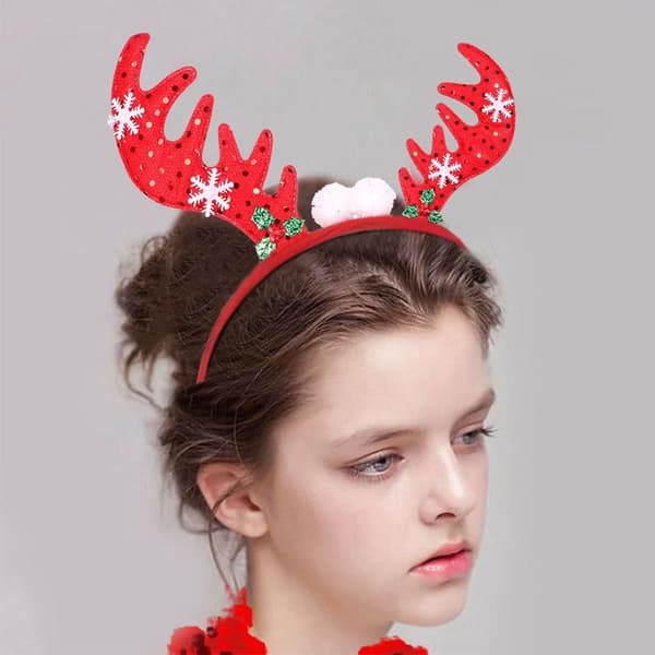 Julepandebånd Julehårbånd 4 4 4