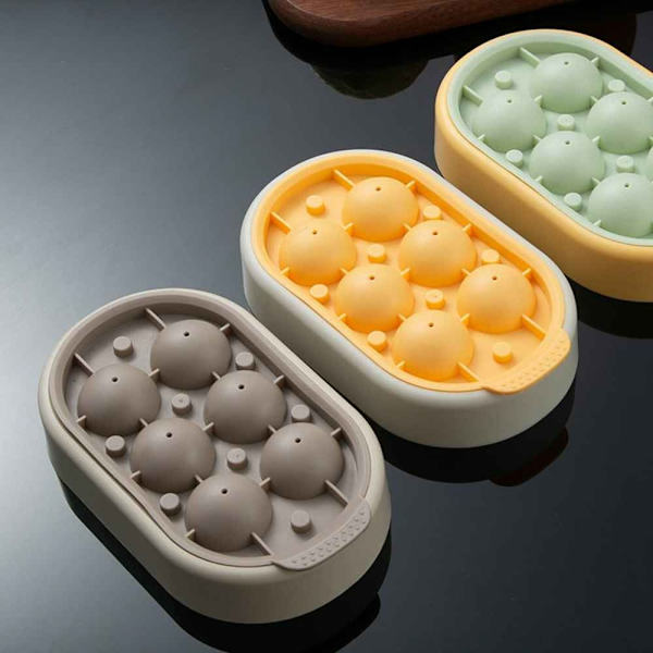 2 ST Ice Ball Mould Ice Ball Makers FÄRG 3 FÄRG 3 Color 3