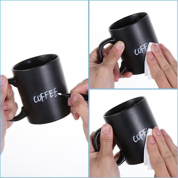 Vittavtavlapennor Utbytbara Markörer 12 st 12 st 12pcs