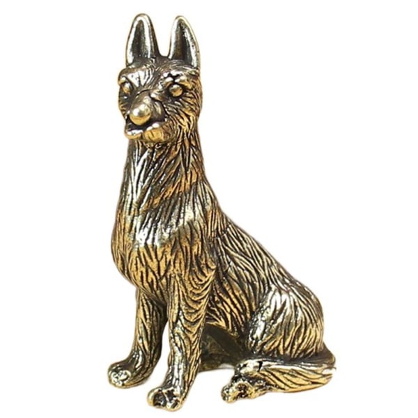 Okse Ornament Skulptur Kobber Miniatyrer Figurer TIGER TIGER Tiger