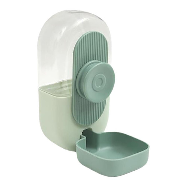 Katt Hund Hängande Vattendispenser Fast Hängande Vattenkokare GRÖN green waterer-waterer