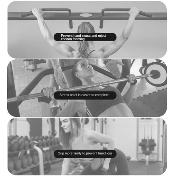 Fitness Sporthandskar GRÅ S Grey S