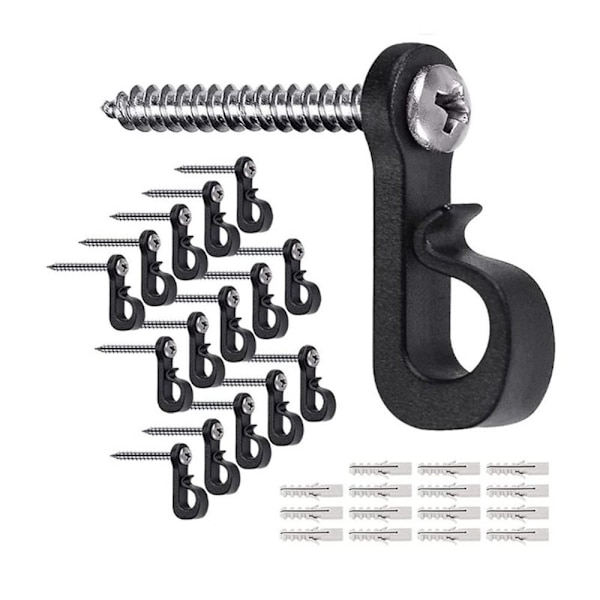 20 stk Hanger Kroker String Light Skrue Kroker