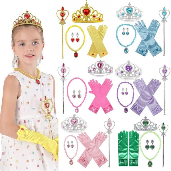 Prinsessa Crown Crown kaulakoru, COLOR 4 COLOR 4 Color 4