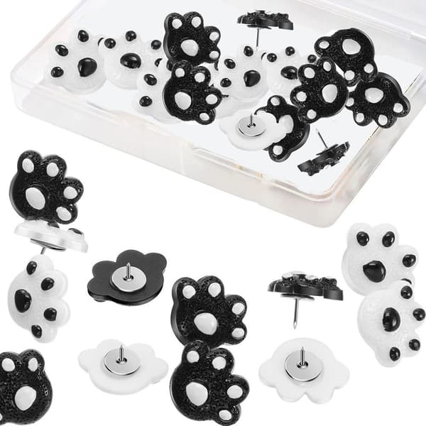 16 kpl Push Pins Thumb Tacks Cork Board Pins