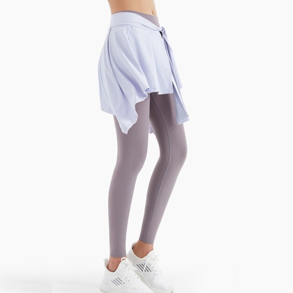 Ballettskjørt Dekorativ falsk skjorte BØNEPASTE LILLA BØNNEPAST Bean paste purple