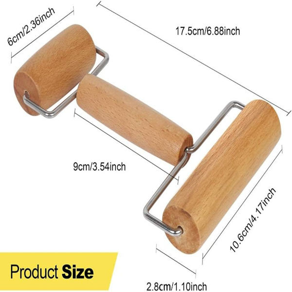 Wooden Roller 5D Diamond Art Tools Wooden Roller