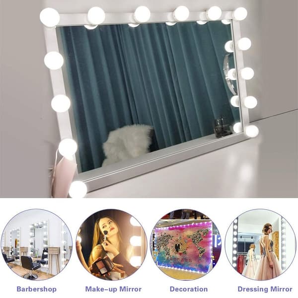 Makeup Lys Vanity Lys 12 PÆRER 12 PÆRER 12 Bulbs