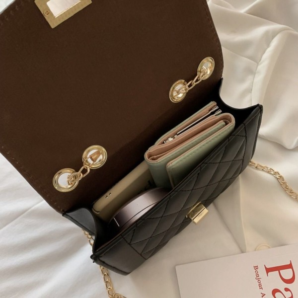 Crossbody taske skuldertaske KHAKI khaki