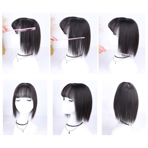 Liuhai Hair Patch Reissue Block MUSTA 25cm 25cm black 25CM-25CM