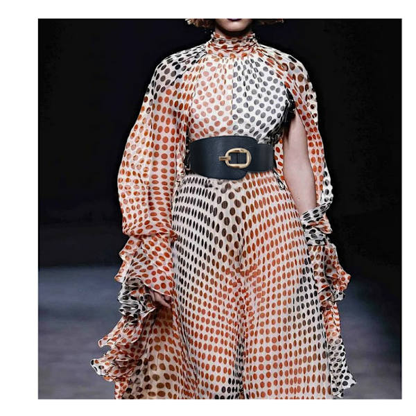 Designerbælter Stretch Cummerbunds ABRIKOS apricot