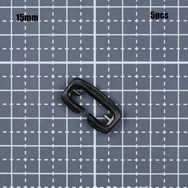 5st Molle Webbing Spänne Bältesklämma 15MM 15mm