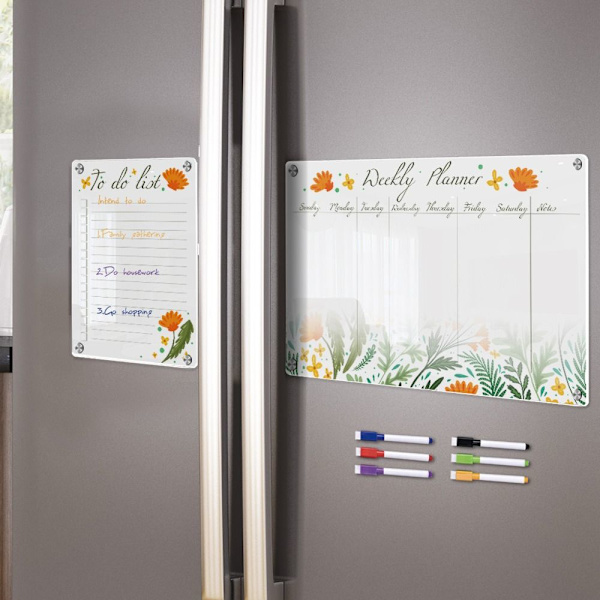 7 stk Magnet Week Calendar Magnetic Refrigerator Sticker 3 3 3