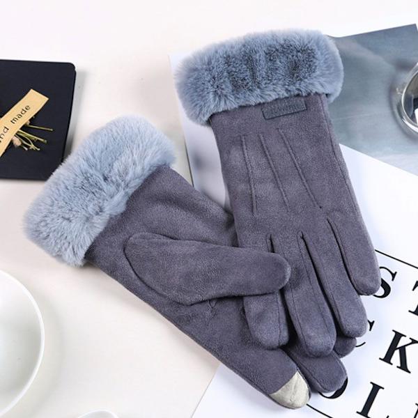 hanskat Turkis Käsineet GREY Gray