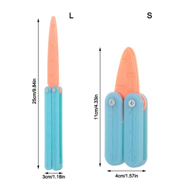 Luminous Gravity Carrot Toy Decompression Toy S S