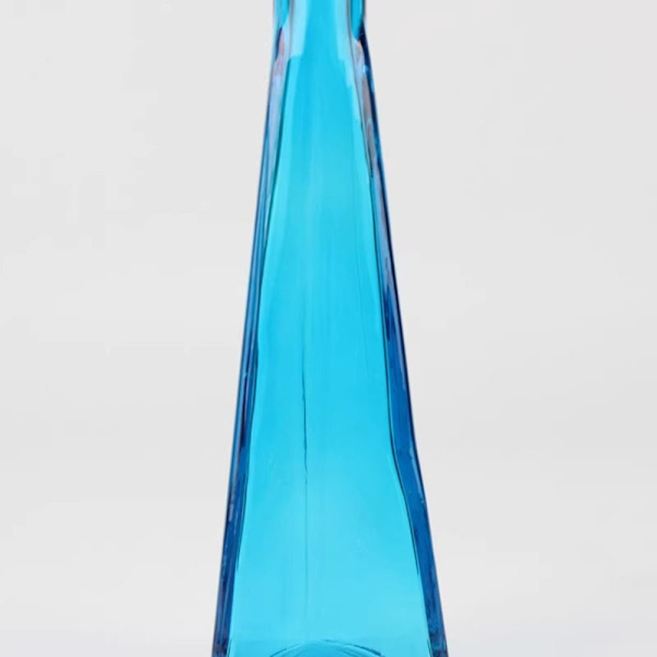 Glasvase Blomsterflaske TRANSPARENT Transparent