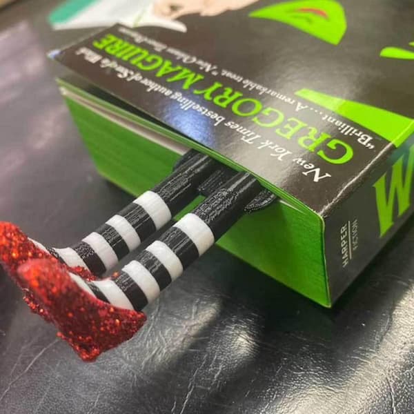Wicked Witch Bokmärke Bokmärke Brevpapper