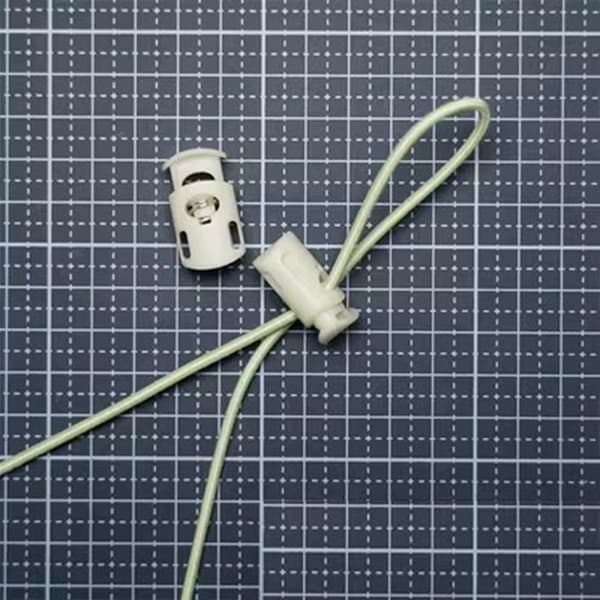 4 stk. Tactical Cord Lock Toggle Stopper Toggle Clip