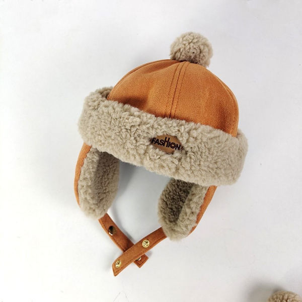 Vinter Baby Hat Baby Beanie ORANGE HATT ORANGE HATT orange hat