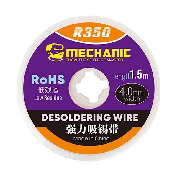R350 1,0/1,5/2,0/2,5/3,0/3,5/4,0 mm Styrk aflodningsfletningen 4.0mmX1.5m