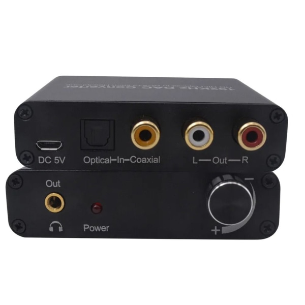 Digital til Analog Audio Converter Koaksial Optisk til Analog
