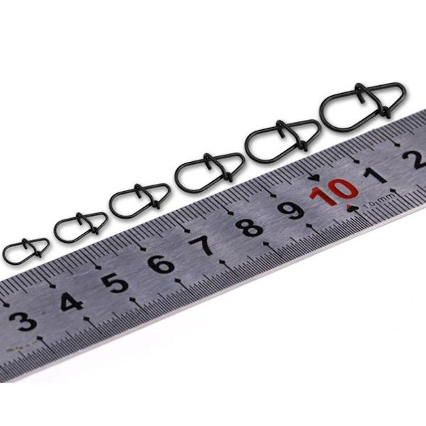 100ST Fiske Hängande Snap Barrel Swivel 0,7 0,7 0.7