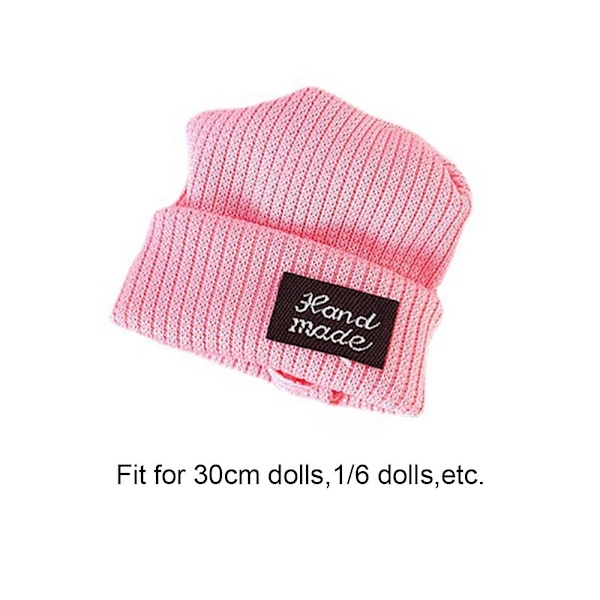 5 st Dockhatt stickad mössa 2 2 2