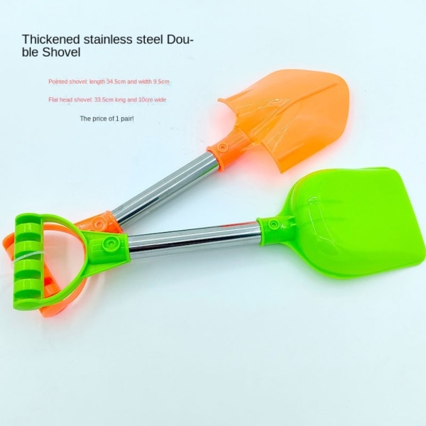2st Beach Shovel Leksak Gräv Sand Spade Color Random