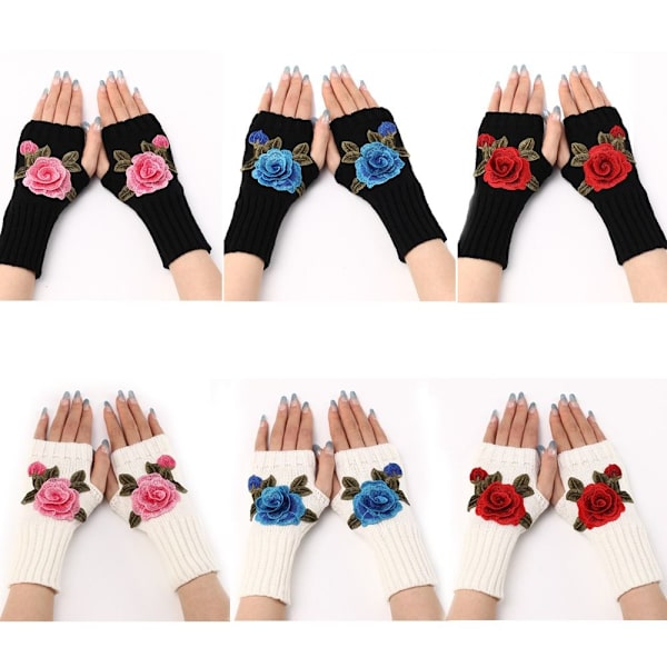 Håndledshandsker Fingerløse handsker SORT&ROSA SORT&ROSA black&pink