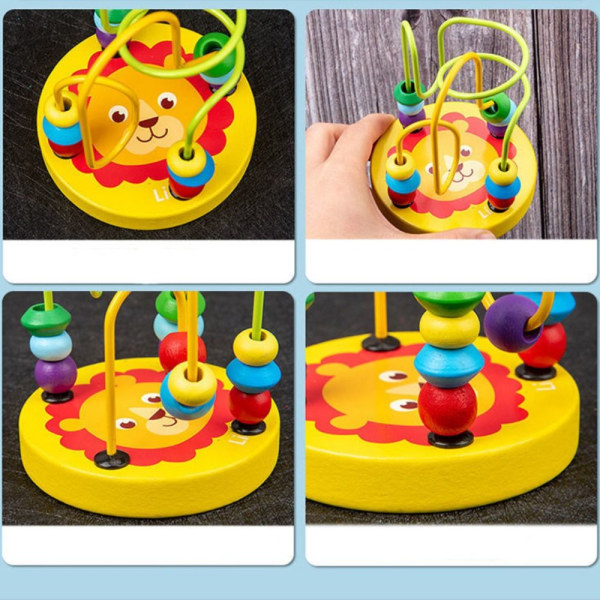 Baby Sensory Toys Pussel Rainbow Blocks 3 3 3