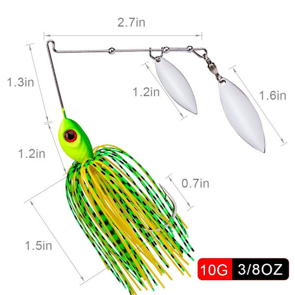 Skäggfiskedrag Buzzbait 10GC C 10gC